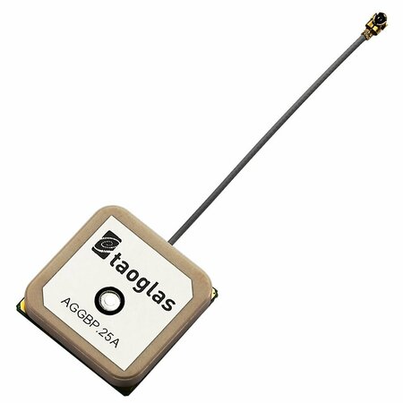 TAOGLAS Antennas Aggbp.25A Gps/Glonass/Beidou 1 Stage Active Patch 25.1*25.1*7.9Mm, 60Mm 1.13 AGGBP.25A.07.0060A